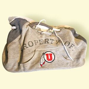 Utah Utes sweatshirt tote bag